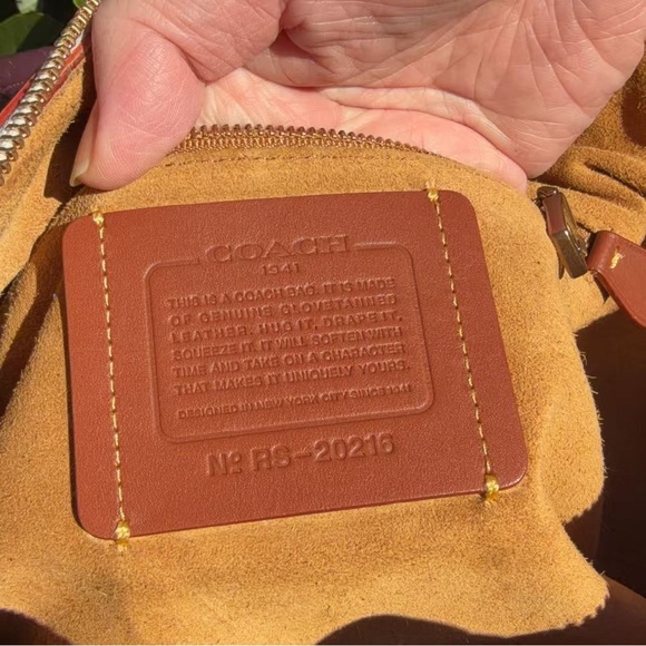 Coach Rogue Satchel In Glovetanned Pebble Leather 58023 - Picture 11 of 11